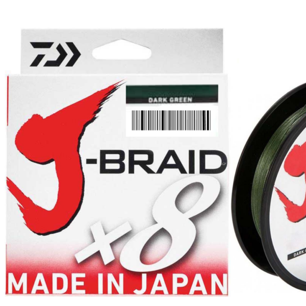 Asmefa Daiwa J Braid Green Colour .08 1