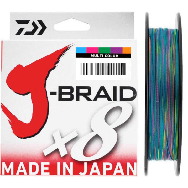 Asmefa Daiwa J Braid Multi Colour.05 1