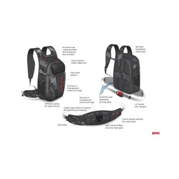 Asmefa Rapala Urban Back Pack RUBP.06